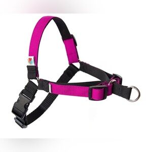 Wildebeest Fuchsia Linden No Pull Dog Harness
